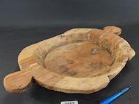 Grote houten schaal