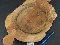Grote houten schaal - afbeelding 2 van  5