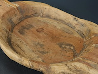 Grote houten schaal - afbeelding 4 van  5