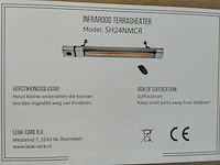 Grote infrarood heater 2400 watt + asb. - afbeelding 3 van  4