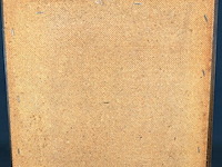 Grote keramische wandtegel in houten lijst - afbeelding 5 van  5