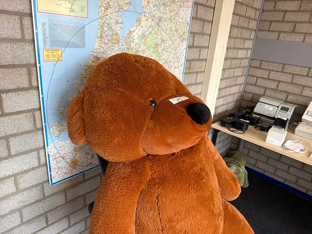 Grote knuffelbeer - afbeelding 2 van  3