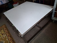 Grote lage winkeltafel 120 x 135 x 45 cm - afbeelding 3 van  3