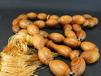 Grote massief houten rozenkrans - afbeelding 3 van  5