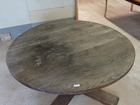 Grote massief houten tuintafel - afbeelding 3 van  8