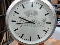 Grote metalen grolsch klok - afbeelding 2 van  5