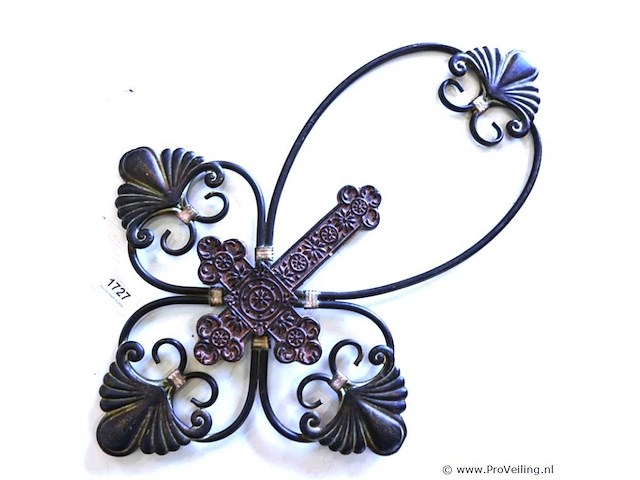 Grote metalen wandconsole - afbeelding 2 van  5