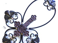 Grote metalen wandconsole - afbeelding 2 van  5