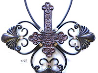 Grote metalen wandconsole - afbeelding 3 van  5