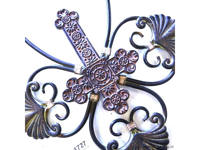 Grote metalen wandconsole - afbeelding 4 van  5