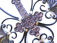 Grote metalen wandconsole - afbeelding 4 van  5