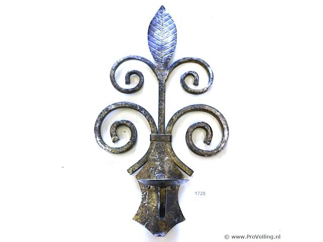 Grote metalen wandconsole - afbeelding 1 van  5