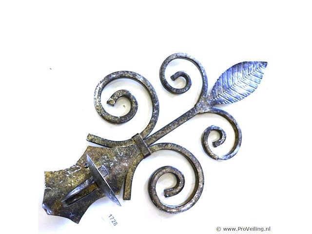 Grote metalen wandconsole - afbeelding 2 van  5