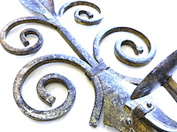 Grote metalen wandconsole - afbeelding 4 van  5