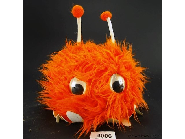 Grote oranje wuppie - afbeelding 1 van  3