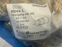 Grote partij alpex messing perskoppelingen - afbeelding 6 van  17
