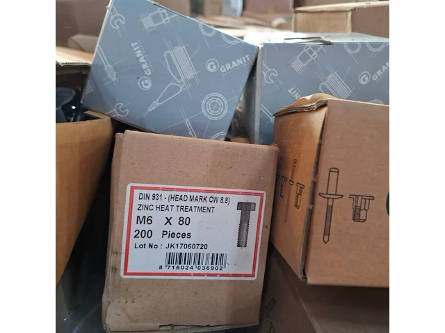 Grote partij divers ijzerwaar op 5x pallet - afbeelding 36 van  53