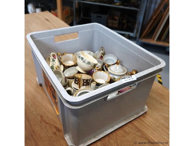 Grote partij divers porselein - afbeelding 5 van  5