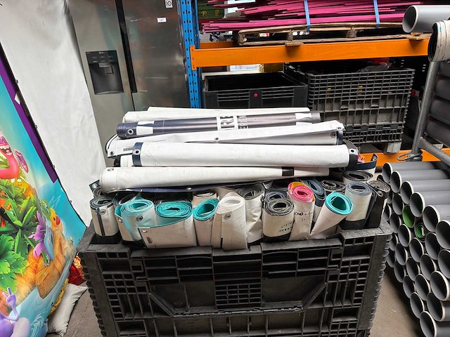 Grote partij diverse festival banners (bedrukt) - afbeelding 3 van  7