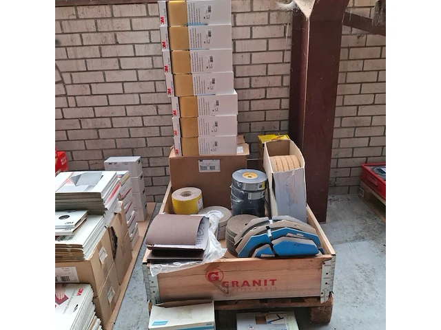 Grote partij diverse schuurmiddelen o.a. 3m, makita, festool - afbeelding 10 van  44