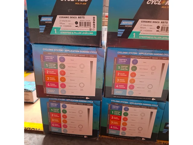 Grote partij diverse schuurmiddelen o.a. 3m, makita, festool - afbeelding 29 van  44