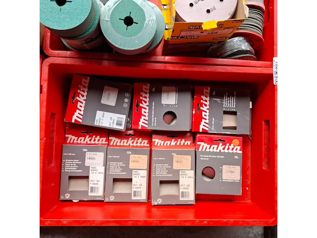Grote partij diverse schuurmiddelen o.a. 3m, makita, festool - afbeelding 40 van  44