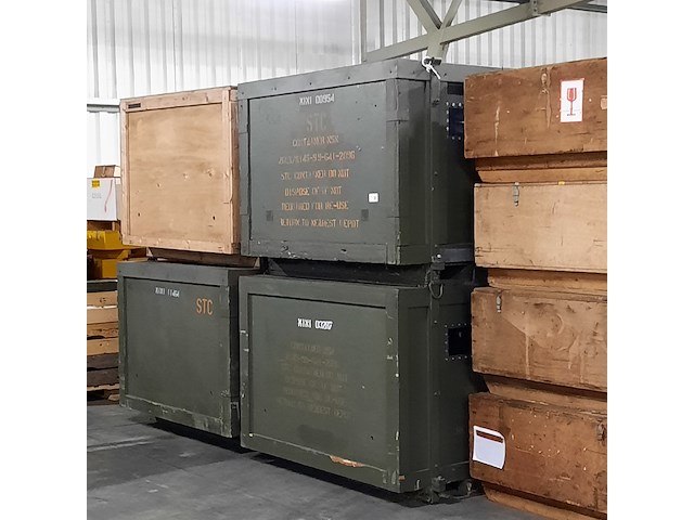 Grote partij diverse transportkisten - afbeelding 2 van  9