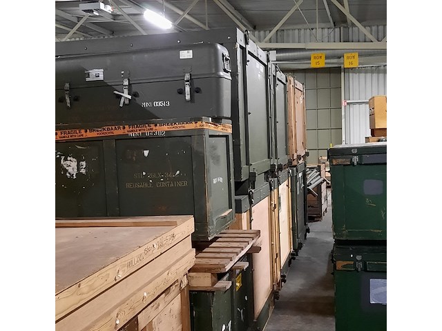 Grote partij diverse transportkisten - afbeelding 4 van  9