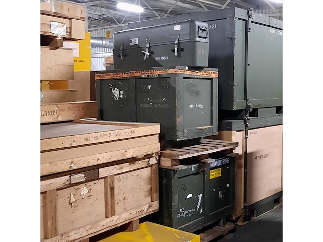 Grote partij diverse transportkisten - afbeelding 5 van  9