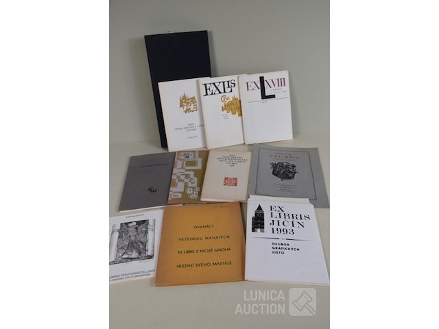 Grote partij ex-libris - afbeelding 1 van  14