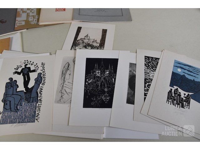 Grote partij ex-libris - afbeelding 7 van  14