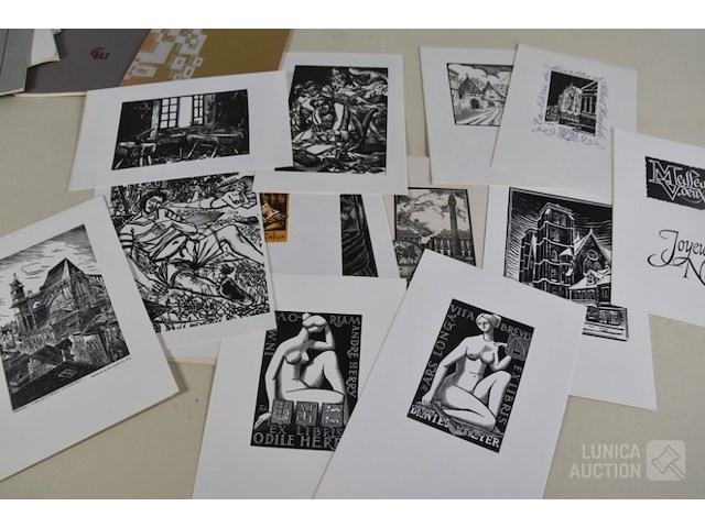 Grote partij ex-libris - afbeelding 11 van  14