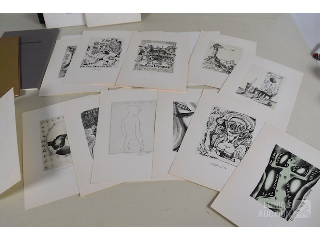 Grote partij ex-libris - afbeelding 13 van  14