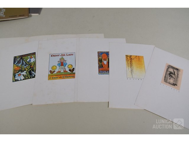 Grote partij ex-libris - afbeelding 14 van  14