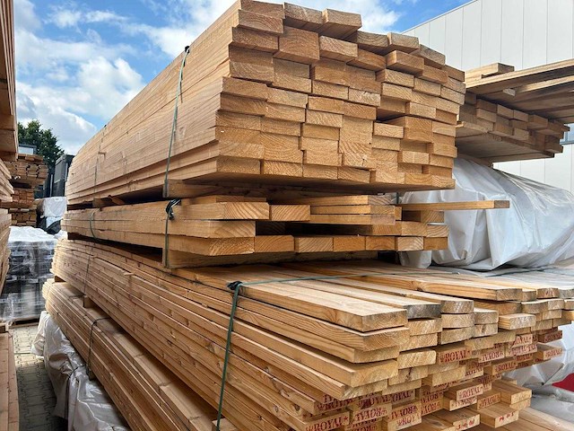 Grote partij hout ca. 90m3 - afbeelding 2 van  24