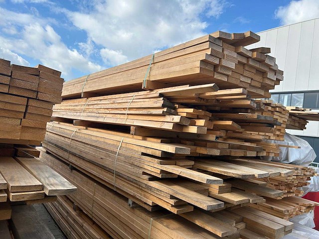 Grote partij hout ca. 90m3 - afbeelding 4 van  24