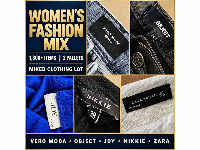 Grote partij merkkleding – 1.300+ stuks op 2 pallets – prada, hugo, levi’s, nike, adidas & meer - afbeelding 14 van  25