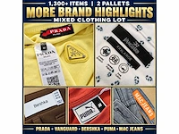Grote partij merkkleding – 1.300+ stuks op 2 pallets – prada, hugo, levi’s, nike, adidas & meer - afbeelding 19 van  25