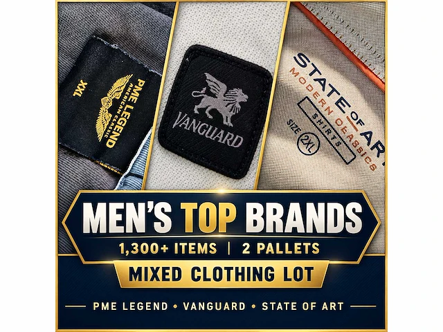 Grote partij merkkleding – 1.300+ stuks op 2 pallets – prada, hugo, levi’s, nike, adidas & meer - afbeelding 13 van  25