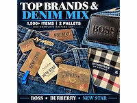 Grote partij merkkleding – 1.500+ stuks / 2 pallets – burberry, boss, nike, adidas, levi’s & meer - afbeelding 5 van  10