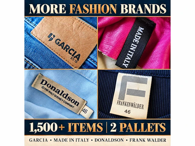Grote partij merkkleding – 1.500+ stuks / 2 pallets – burberry, boss, nike, adidas, levi’s & meer - afbeelding 6 van  10