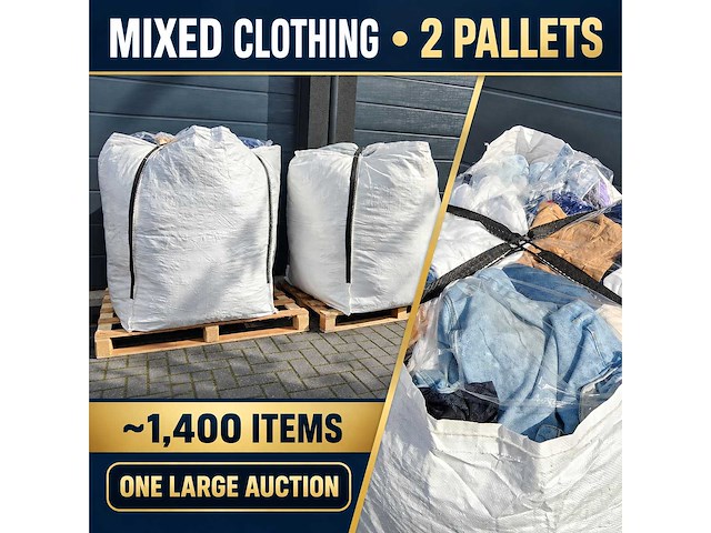 Grote partij merkkleding – ca. 1.400 stuks op 2 pallets – ralph lauren, tommy hilfiger, calvin klein, g-star & meer - afbeelding 5 van  13