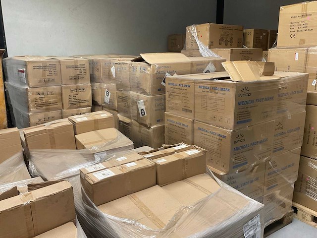 Grote partij mondkappen stofmasker - afbeelding 1 van  8