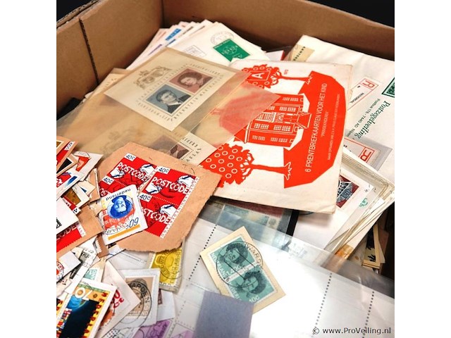 Grote partij postzegels, enveloppen, etc. - afbeelding 3 van  5