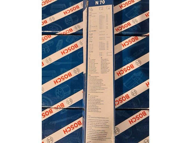Grote partij ruitenwissers | ca. 1400 stuks en 30 ruitenwisser arm sets, bosch, twin n70 - afbeelding 6 van  10