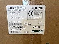 Grote partij schroeven 32400 stuks halve pallet - afbeelding 3 van  10