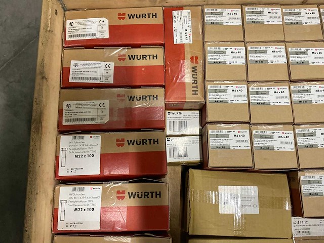 Grote partij würth bevestigingsmaterialen - afbeelding 11 van  12