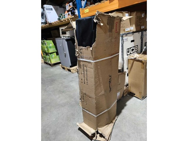 Grote partytent 3x6 meter met zijwanden woltu, antraciet/zwart - afbeelding 4 van  4