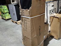 Grote partytent 3x6 meter met zijwanden woltu, antraciet/zwart - afbeelding 4 van  4