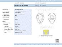 Grote peer shape diamant in een witgouden hanger van 2.01 carat, excl. ketting - afbeelding 5 van  11